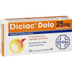 DICLAC DOLO 25MG UEBER TAB