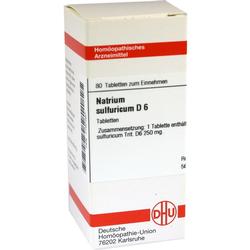 Weiße Verpackung mit rotem Streifen, enthält homöopathische Tabletten.
