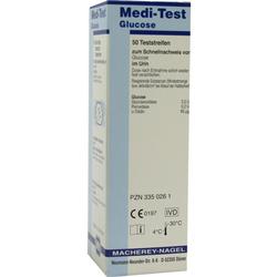 Eine Packung mit Glukose-Teststreifen zur Urinanalyse.