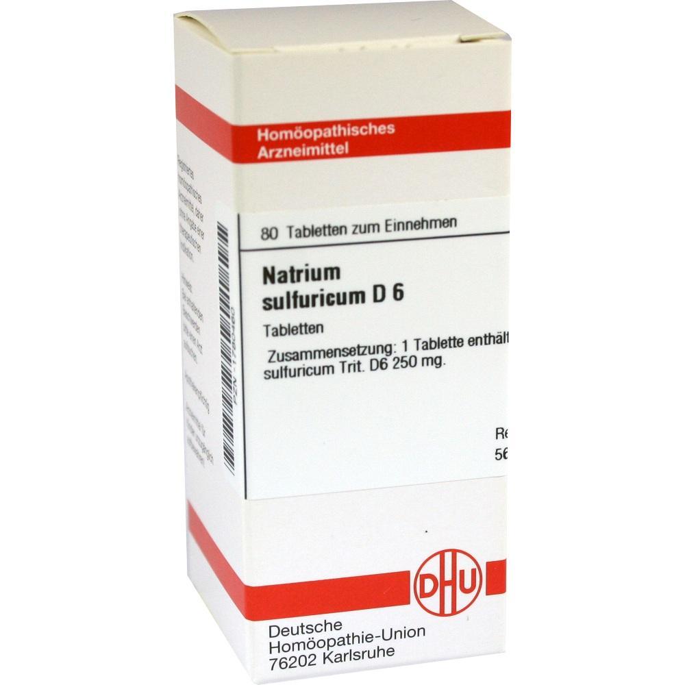 Weiße Verpackung mit rotem Streifen, enthält homöopathische Tabletten.
