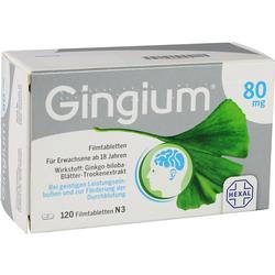 GINGIUM 80 MG FILMTABL